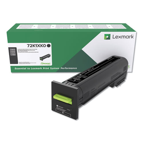 LEXMARK EXTRA HIGH YIELD BLACK RETURN PROGRAM TONER CARTRIDGE