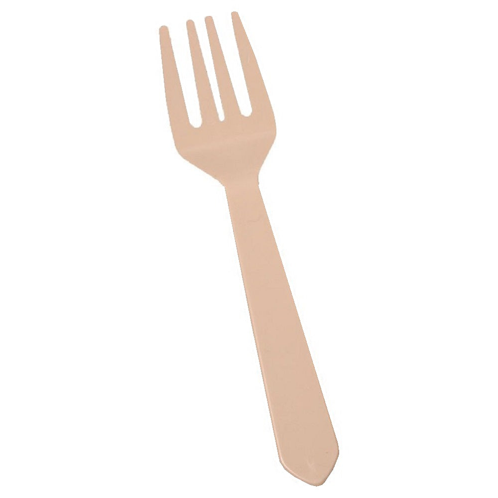 7340002053342 AbilityOne, Plastic Flatware 5" Fork, Type IV Tan High Impact Bx