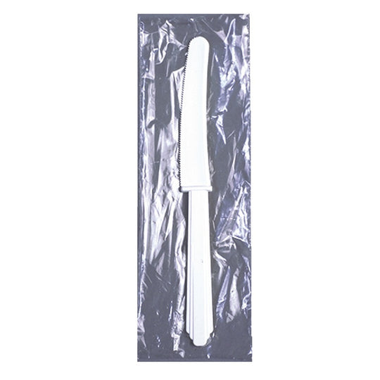 HEAVY DUTY TYPE III PLASTIC KNIVES, TYPE III, WHITE