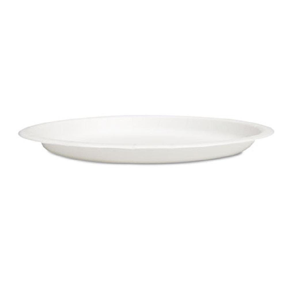 NSN8993055, PAPER PLATE, 7" DIAMETER, 1/2" DEEP, WHITE BX