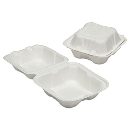 7350016646906 CLAMSHELL HINGED LID TO GO FOOD CONTAINERS BX