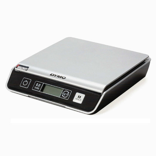 DIGITAL SHIPPING SCALE,  25 LB. CAPACITY, BLACK/METALLIC