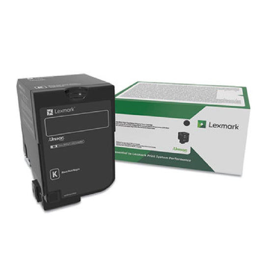 LEXMARK BLACK RETURN PROGRAM TONER CARTRIDGE FOR US GOV.