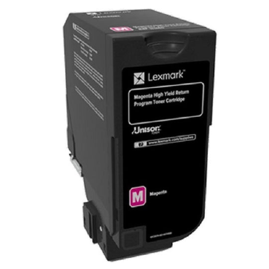 LEXMARK MAGENTA RETURN PROGRAM TONER CARTRIDGE FOR US GOVERNMENT