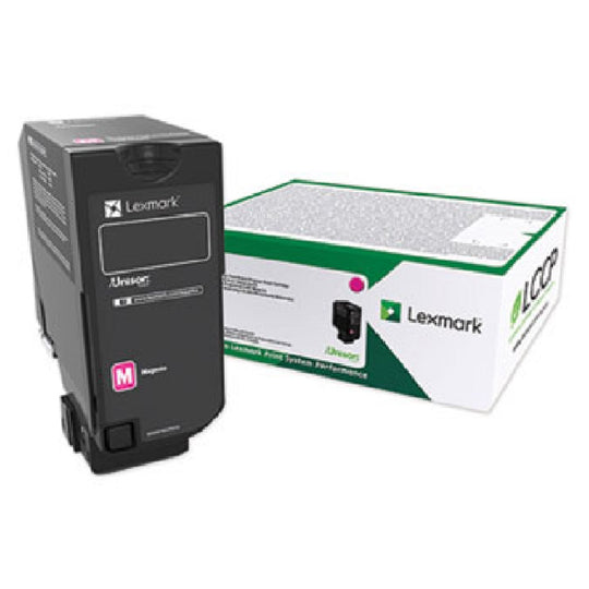 LEXMARK MAGENTA RETURN PROGRAM TONER CARTRIDGE FOR US GOVERNMENT