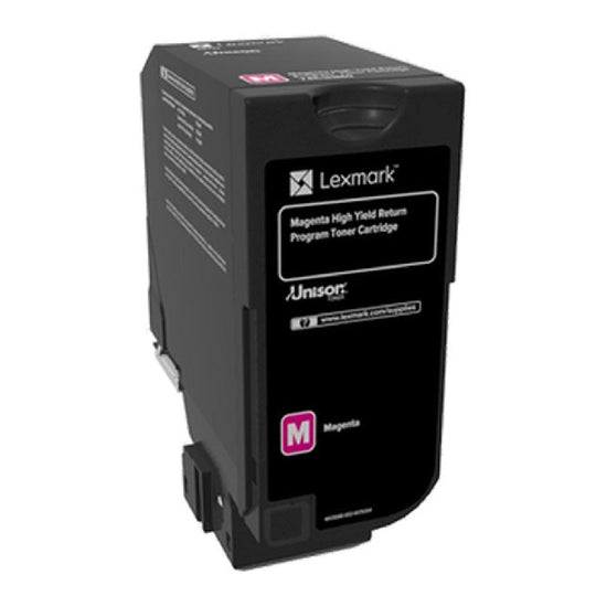 LEXMARK HIGH YIELD MAGENTA RETURN PROGRAM TONER CARTRIDGE, FOR US GOV.