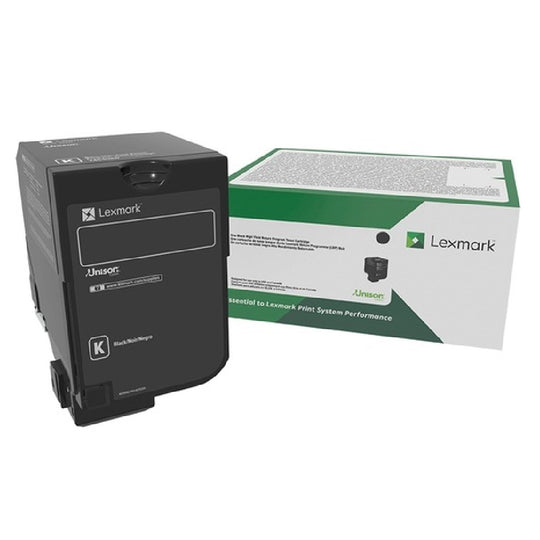 LEXMARK BLACK RETURN PROGRAM TONER CARTRIDGE, US GOVERNMENT