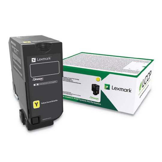 LEXMARK YELLOW RETURN PROGRAM TONER CARTRIDGE FOR US GOVERNMENT