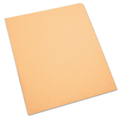 DOUBLE POCKET PORTFOLIO, LETTER SIZE, TAN - 25/BOX