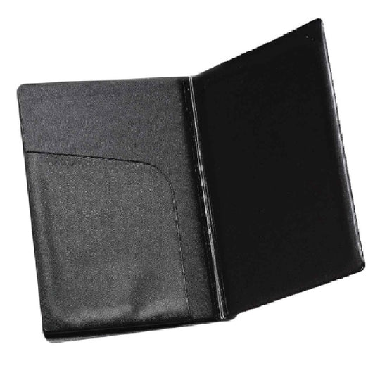 ECONOMY WRITING PORTFOLIO, MEMO SIZE, BLACK - EA