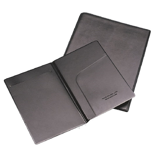 ECONOMY WRITING PORTFOLIO, MEMO SIZE, BLACK - EA