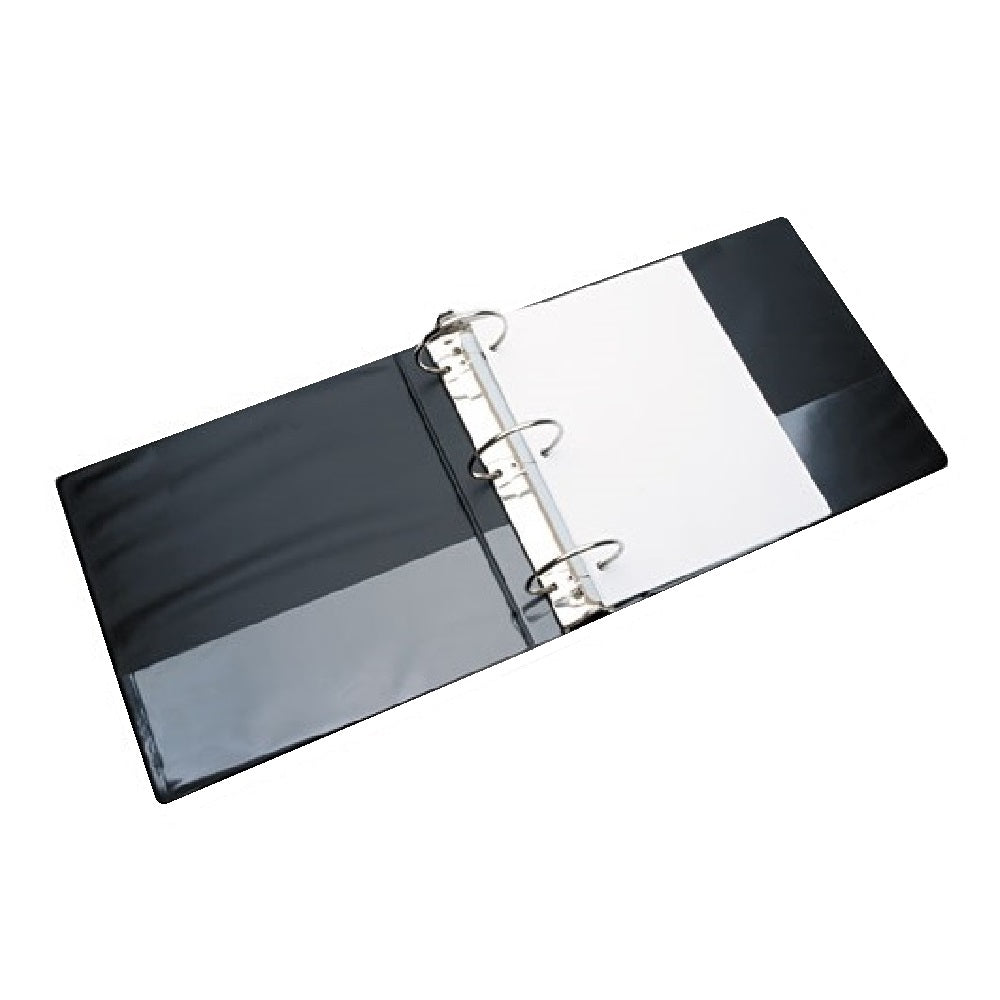 ROUND RING BINDER, 3" CAPACITY, BLACK EA