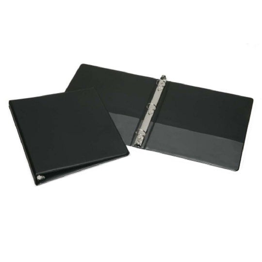 ROUND RING BINDER, 2" CAPACITY - BLACK