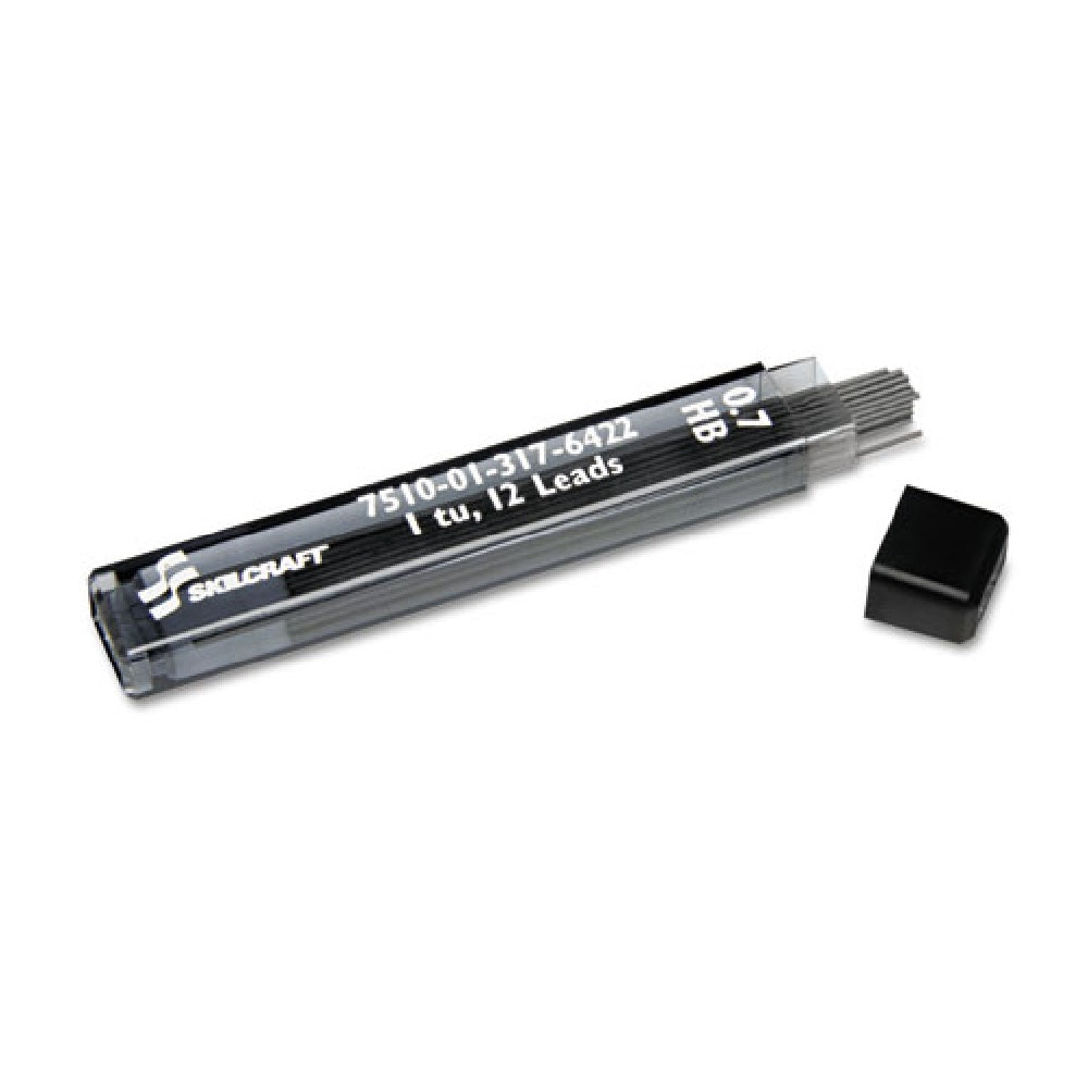 MECHANICAL PENCIL LEAD REFILL, 12 REFILLS/TUBE