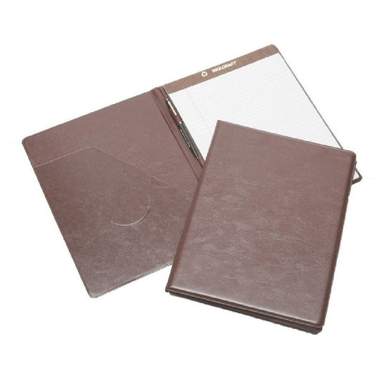 NOTE PAD HOLDER PORTFOLIO, STANDARD LETTER SIZE, BURGUNDY - 1/CASE