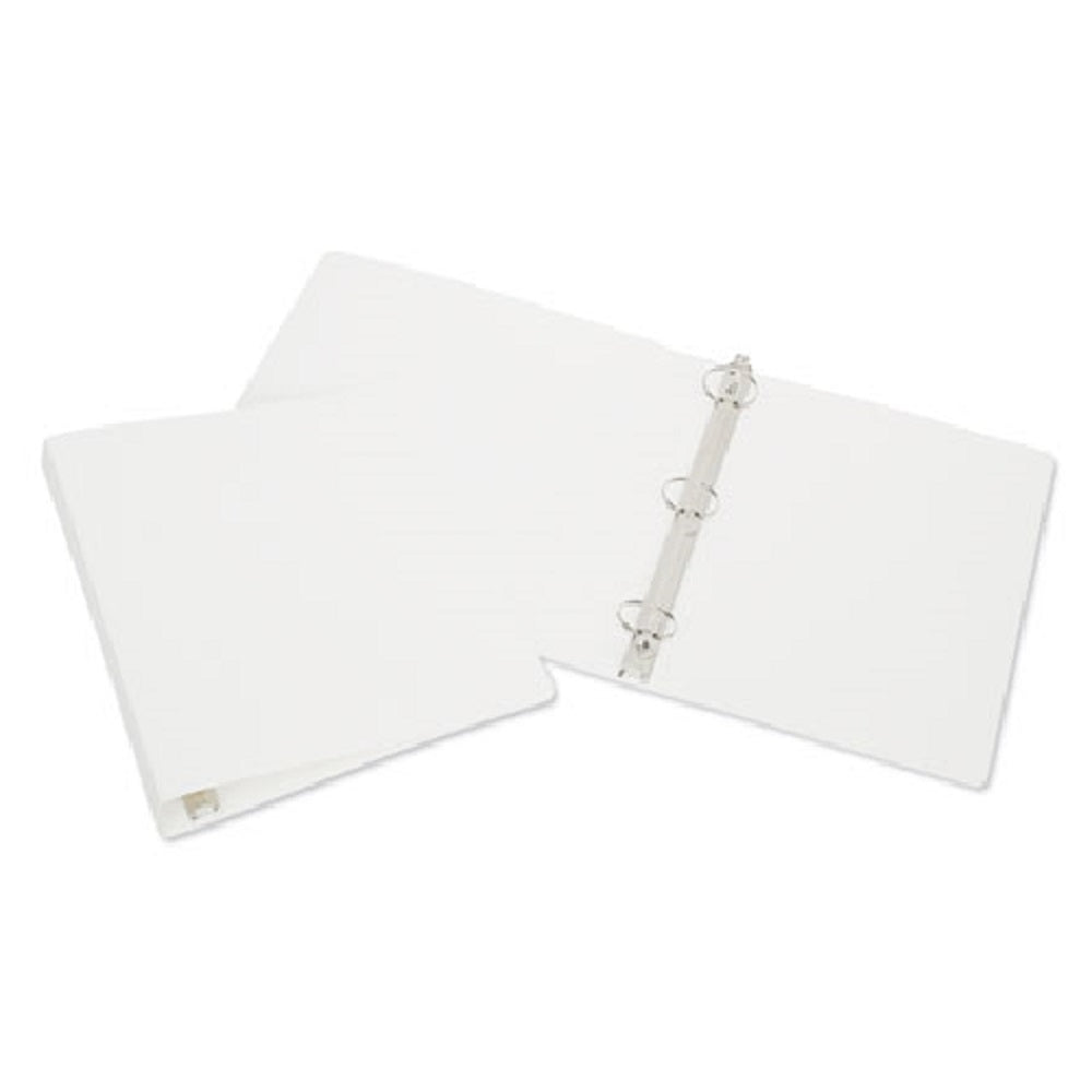 3-RING FLEXIBLE BINDER - WHITE