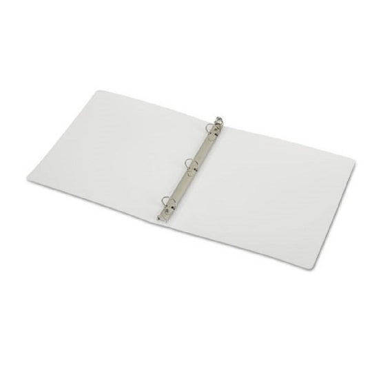 3-RING FLEXIBLE BINDER - WHITE