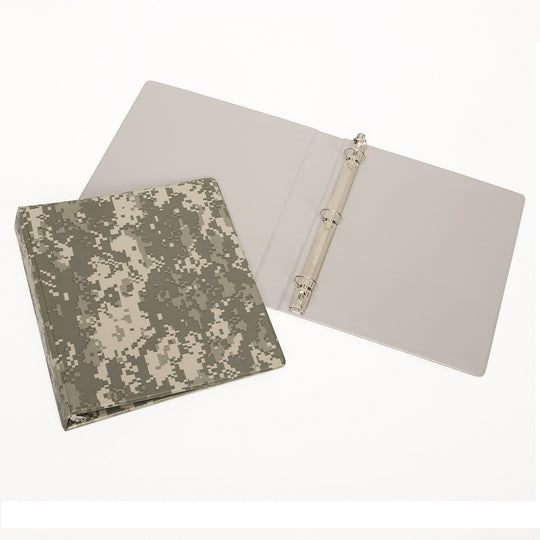 3-RING BINDER, CAPACITY, CAMOUFLAGE