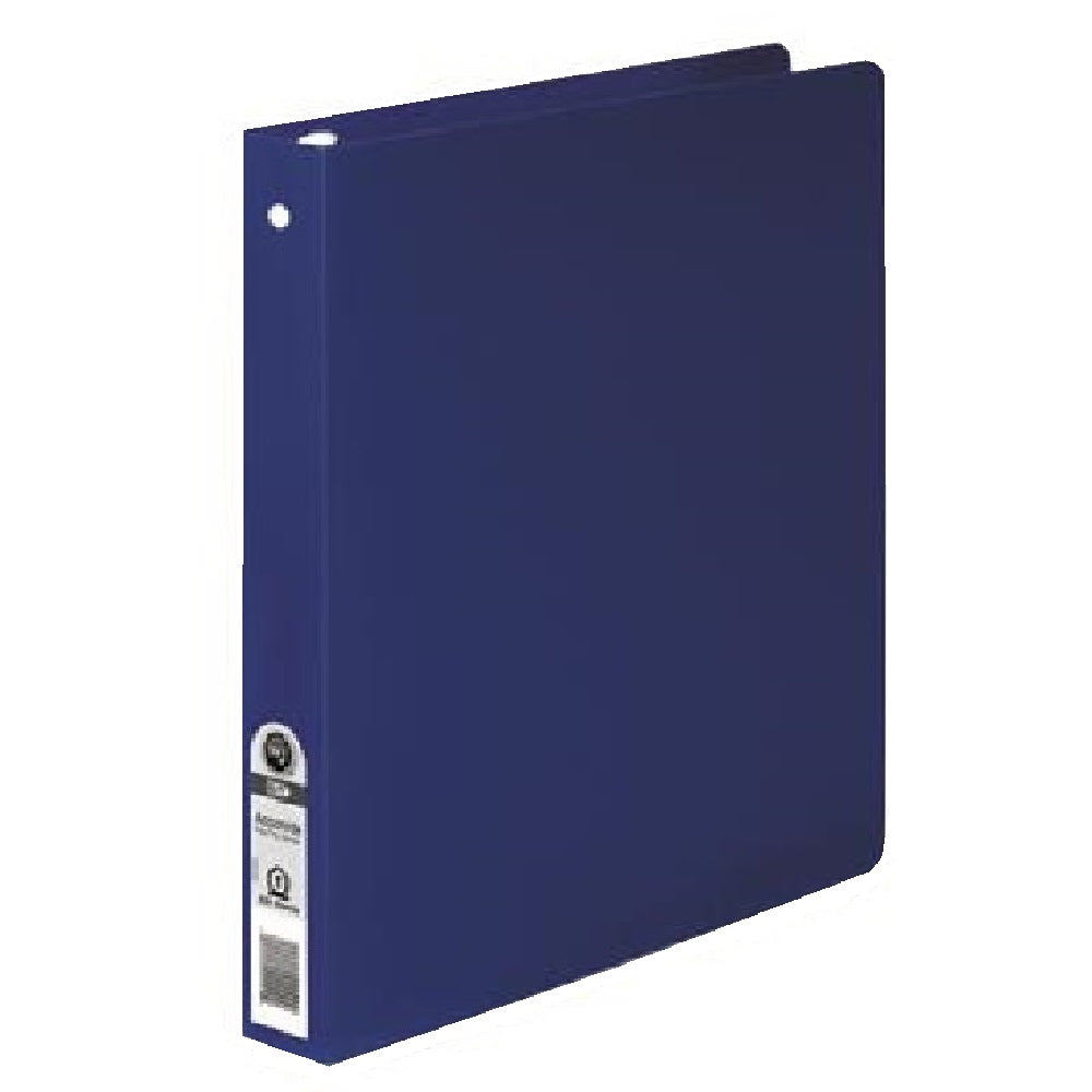 3-RING FLEXIBLE POLY BINDER, BLUE