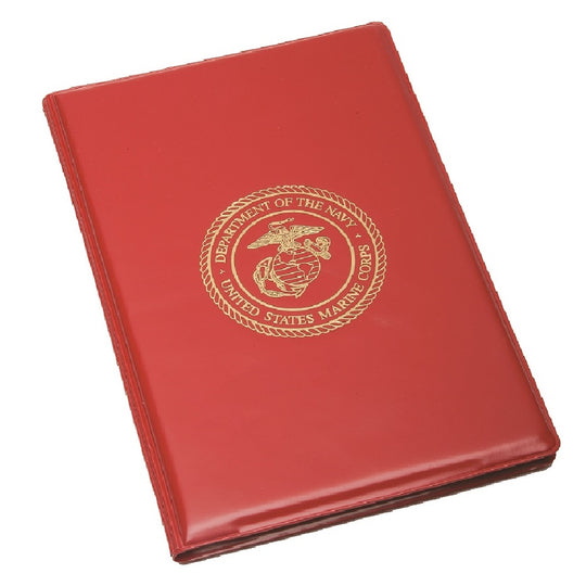 WRITING PORTFOLIO CUSTOM LOGO PRINT, RED - 1/CASE