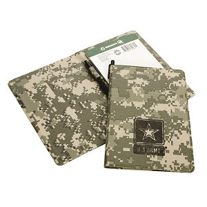 WRITING PORTFOLIO, CAMOUFLAGE, ARMY LOGO - EA