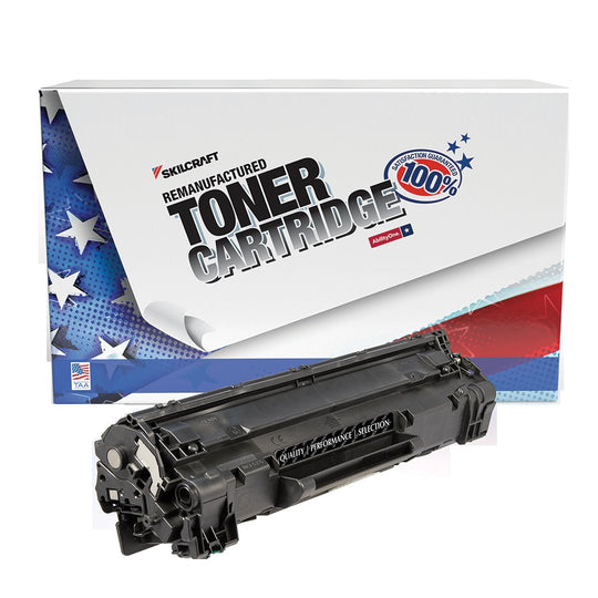 NSN6603730, REMANUFACTURED HP 85A BLACK TONER CARTRIDGE