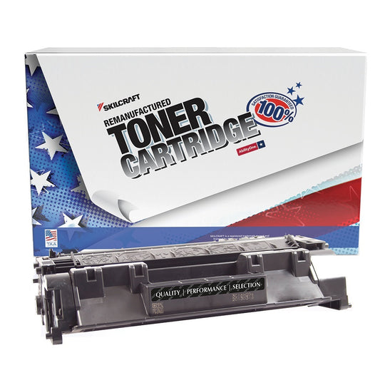 NSN6603731, REMANUFACTURED HP 80A BLACK TONER CARTRIDGE