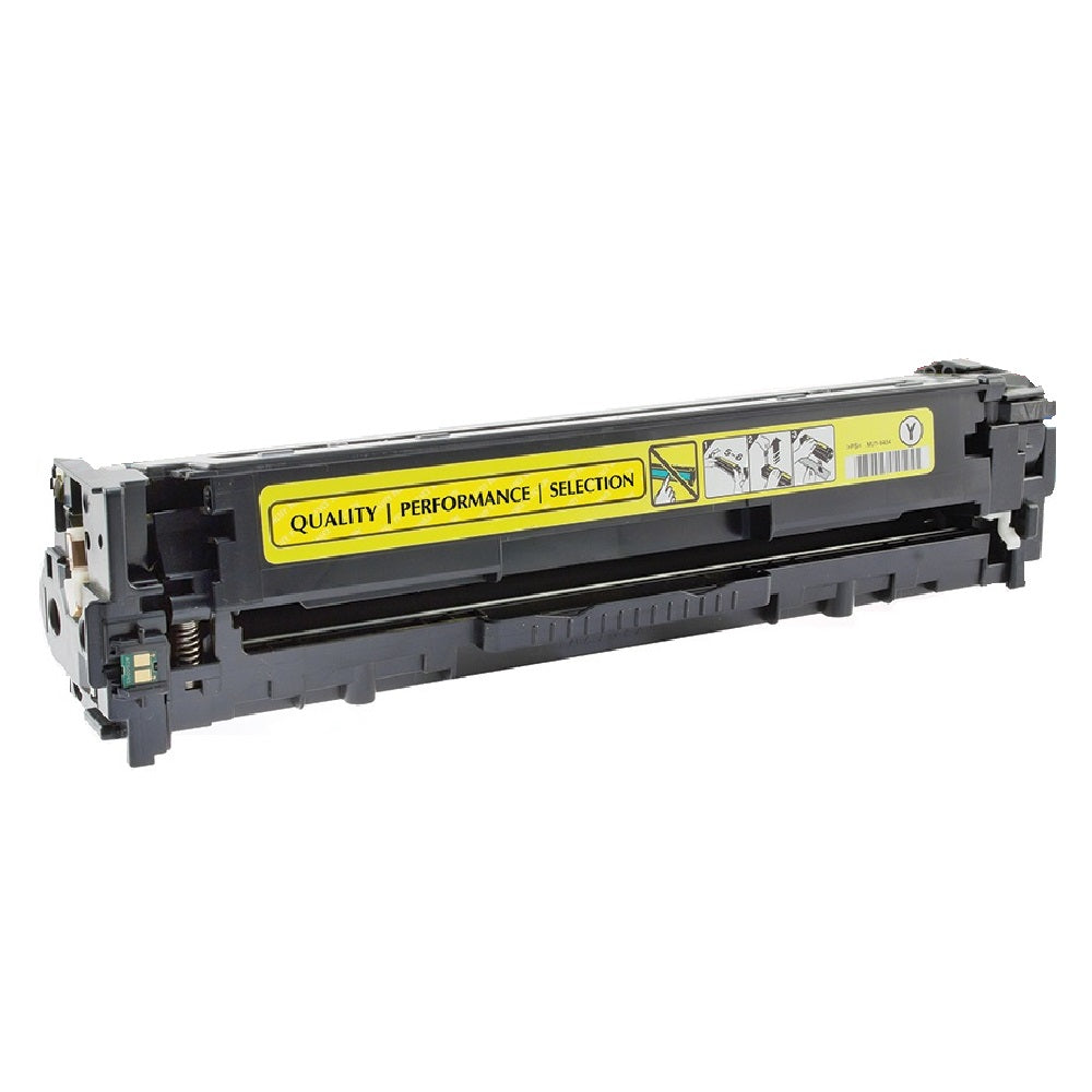 NSN6604950, REMANUFACTURED HP 128A YELLOW TONER CARTRIDGE