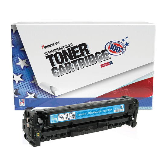 NSN6604954, REMANUFACTURED HP 305A CYAN TONER CARTRIDGE