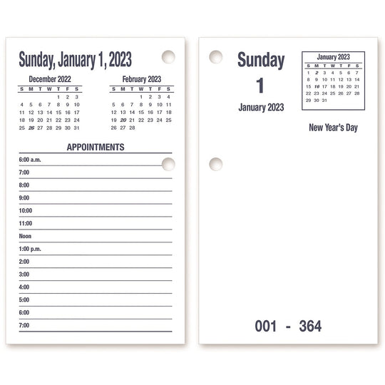 DAYMAX CALENDAR PAD - TYPE II - 2023 - EA