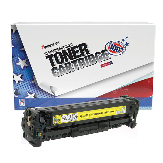 NSN6703780, REMANUFACTURED HP 304A YELLOW TONER CARTRIDGE