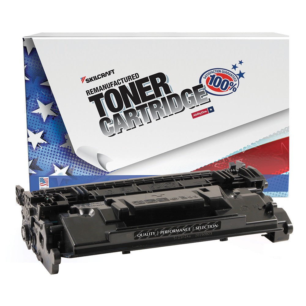 NSN6822180, REMANUFACTURED HP 87A TONER CARTRIDGE, BLACK