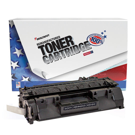 NSN6833474, REMANUFACTURED HP 05A BLACK TONER CARTRIDGE