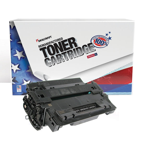 NSN6833480, REMANUFACTURED HP 55A TONER CARTRIDGE, BLACK