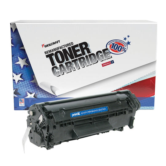 NSN6833784, REMANUFACTURED HP 12X HIGH YIELD BLACK TONER CARTRIDGE