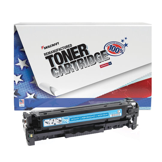 NSN6891049, REMANUFACTURED HP 312A CYAN TONER CARTRIDGE