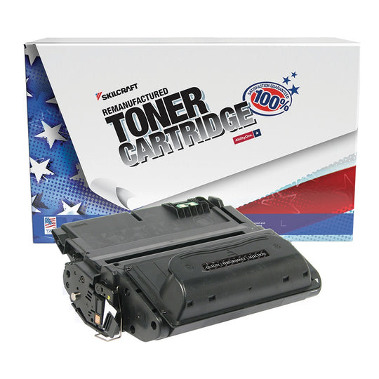 NSN6902908, REMANUFACTURED HP 38A BLACK TONER CARTRIDGE