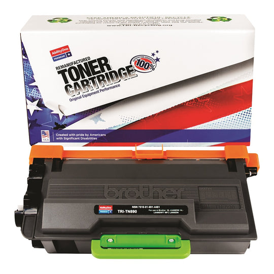 NSN6914481, REMANUFACTURED BROTHER TN890 BLACK TONER CARTRIDGE