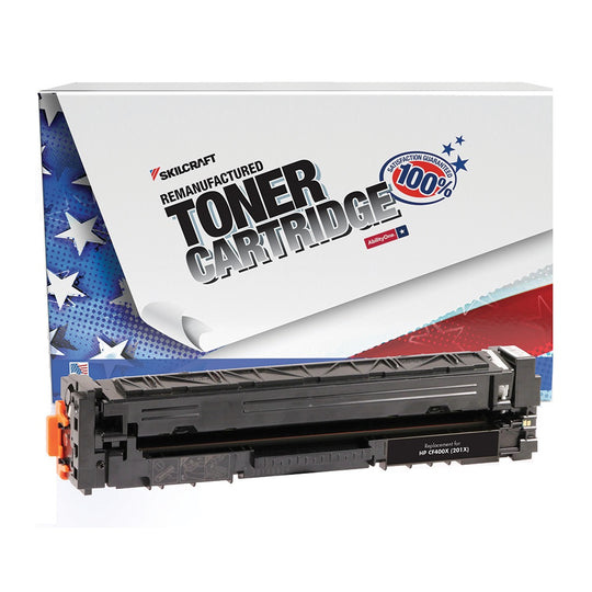 NSN6941798, REMANUFACTURED HP 201X HIGH YIELD BLACK TONER CARTRIDGE