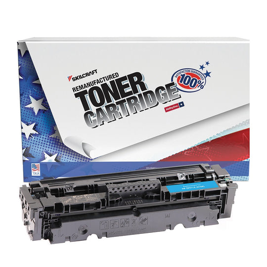 NSN6942428, REMANUFACTURED HP 410X HIGH YIELD CYAN TONER CARTRIDGE