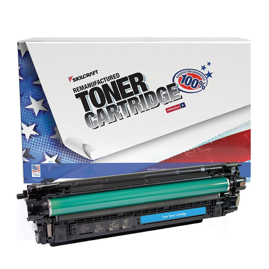 NSN6942427, REMANUFACTURED HP 508X HIGH YIELD CYAN TONER CARTRIDGE