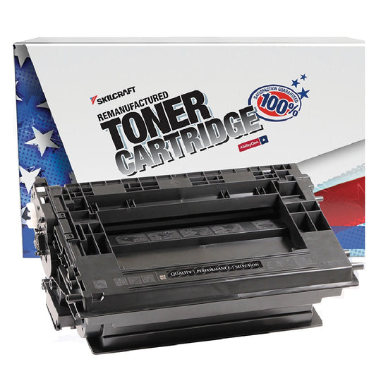 NSN6945347, REMANUFACTURED HP 37X HIGH YIELD BLACK TONER CARTRIDGE