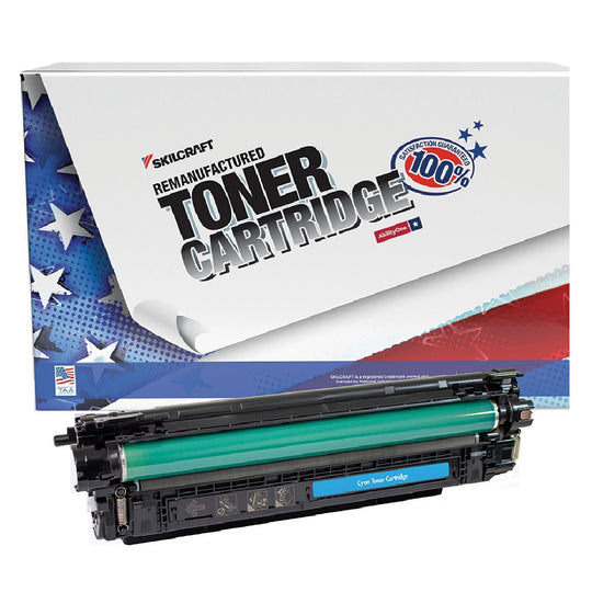 7510016961577 REMANUFACTURED HP 655A TONER CARTRIDGE, CYAN