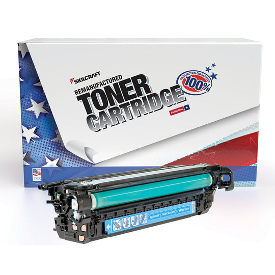 NSN6962210, REMANUFACTURED HP 646A CYAN TONER CARTRIDGE