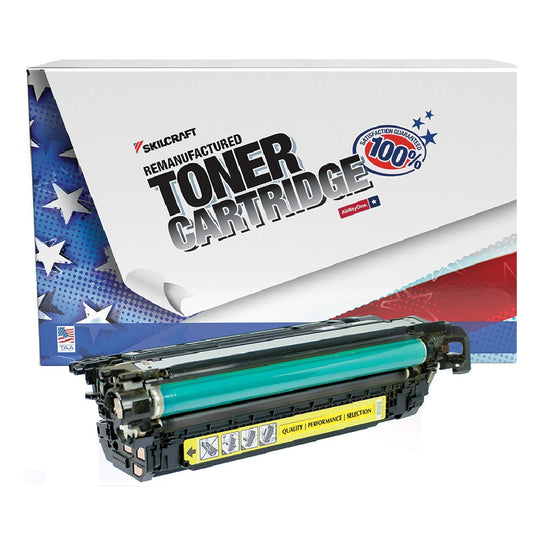 NSN6962211, REMANUFACTURED HP 646A YELLOW TONER CARTRIDGE