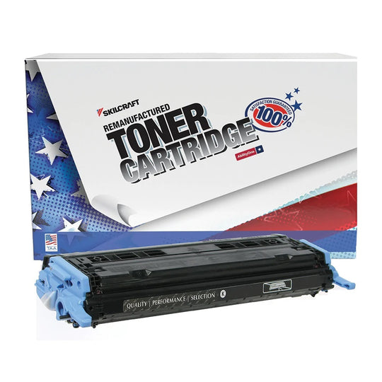 NSN6962218, REMANUFACTURED HP 124A BLACK TONER CARTRIDGE