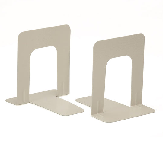 STEEL BOOKENDS - BEIGE