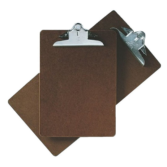 COMPOSITION BOARD CLIPBOARD, BROWN - 1/CASE