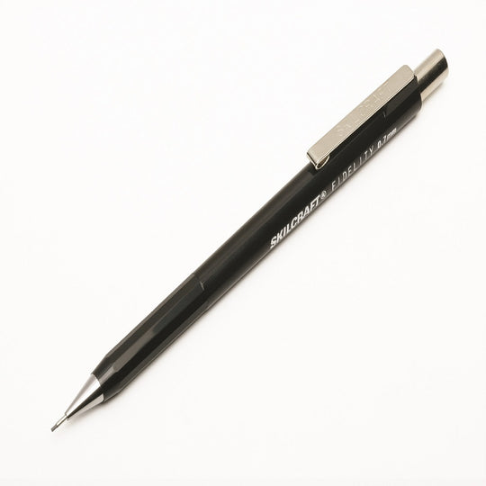 FIDELITY PUSH ACTION MECHANICAL PENCIL, MEDIUM POINT, BLACK PK