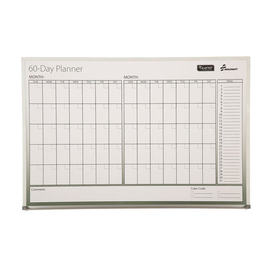 7520012239897 DRY ERASE 60 DAY CONTROL PLANNER BOARD EA